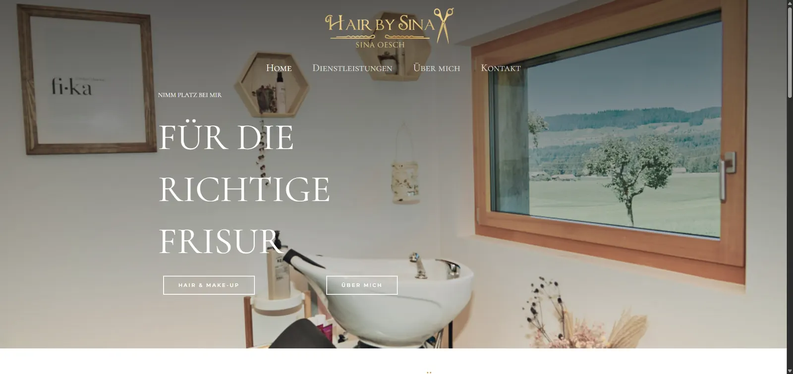 Screenshot von Hair by Sina